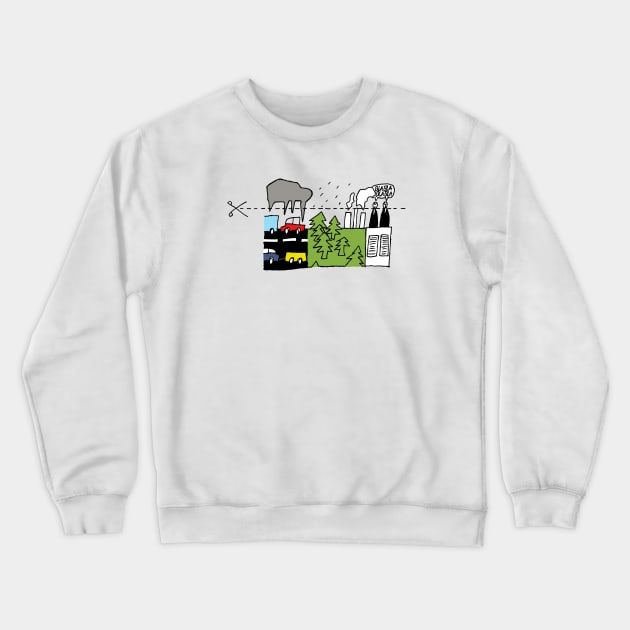 Save The Planet Crewneck Sweatshirt by AdrianaStore